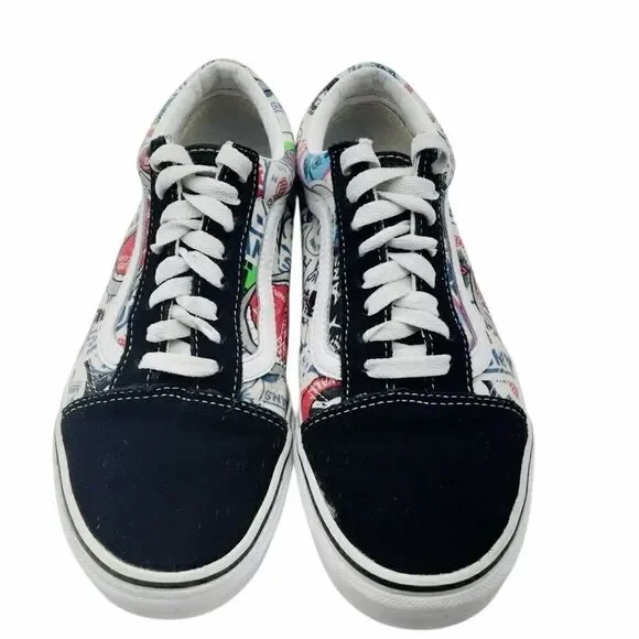 Van's Unisex Mash Up Old Skool Sneakers Size Men's 7 Women's 8,5 - Picture 3 of 9